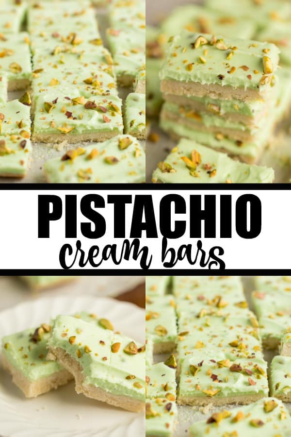 Pistachio Cream Bars Simply Stacie