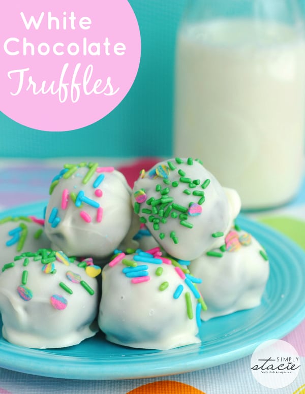 White Chocolate Truffles - Simply Stacie