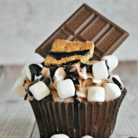 S'mores Overload Cupcakes