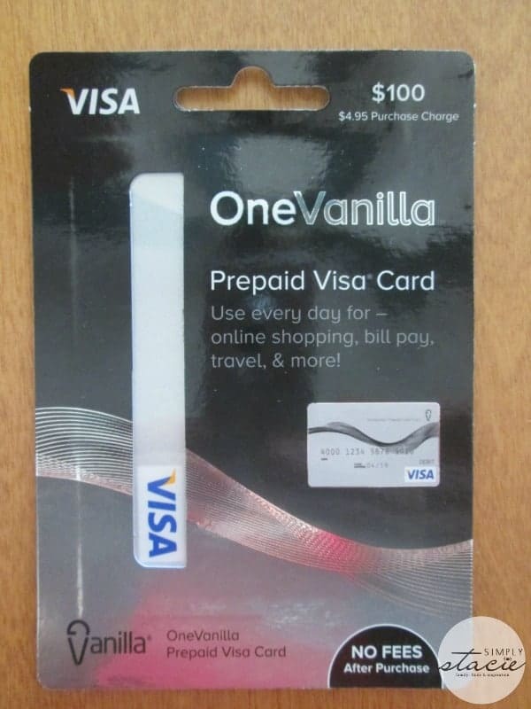 OneVanilla Prepaid Visa Debit Card Review Simply Stacie