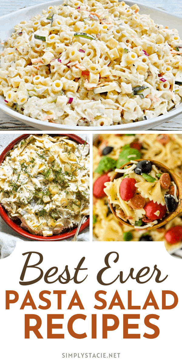 Pasta Salad Recipes - These yummy pasta salad recipes feature fresh, summer ingredients perfect for a summer picnic. So, the next time you are looking for a yummy side dish for your picnic, try one of these yummy delights!