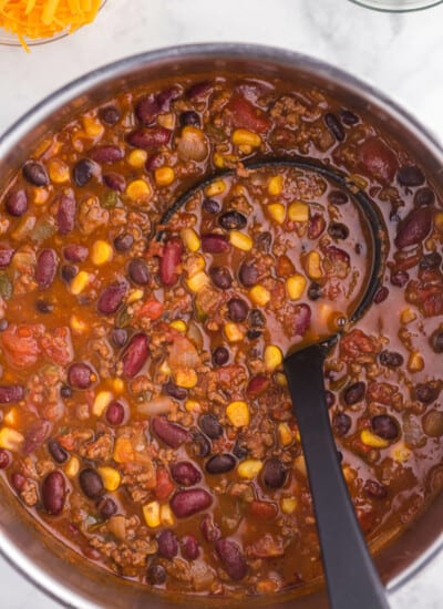 Pantry Chili - Made mostly with ingredients from your pantry!