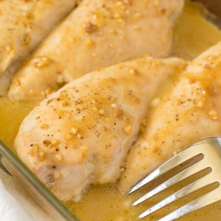Honey Garlic Chicken - a delicious and easy way to dress up plain ol' chicken breasts!