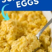 Oven Scrambled Eggs Recipe - These oven baked eggs are the perfect solution to cooking eggs for a crowd. No one likes cold eggs, especially the chef!