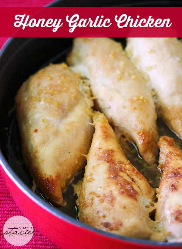 honey garlic chicken
