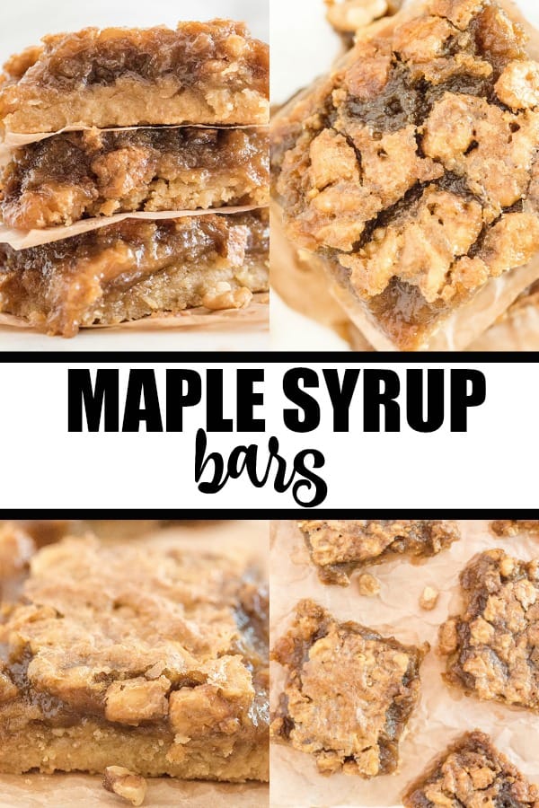 Maple Syrup Bars Simply Stacie