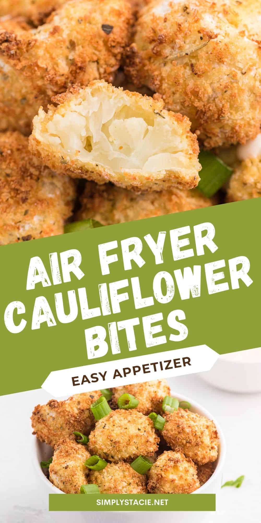Air Fryer Cauliflower Bites Simply Stacie