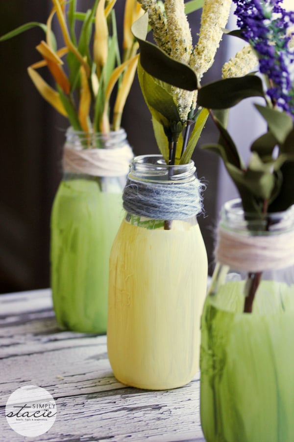 glass milk bottle crafts