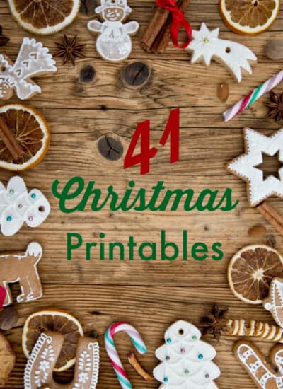41 Christmas Printables