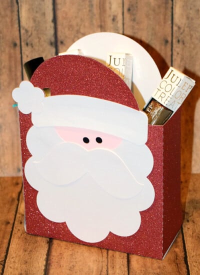 Santa Gift Bag Silhouette Tutorial