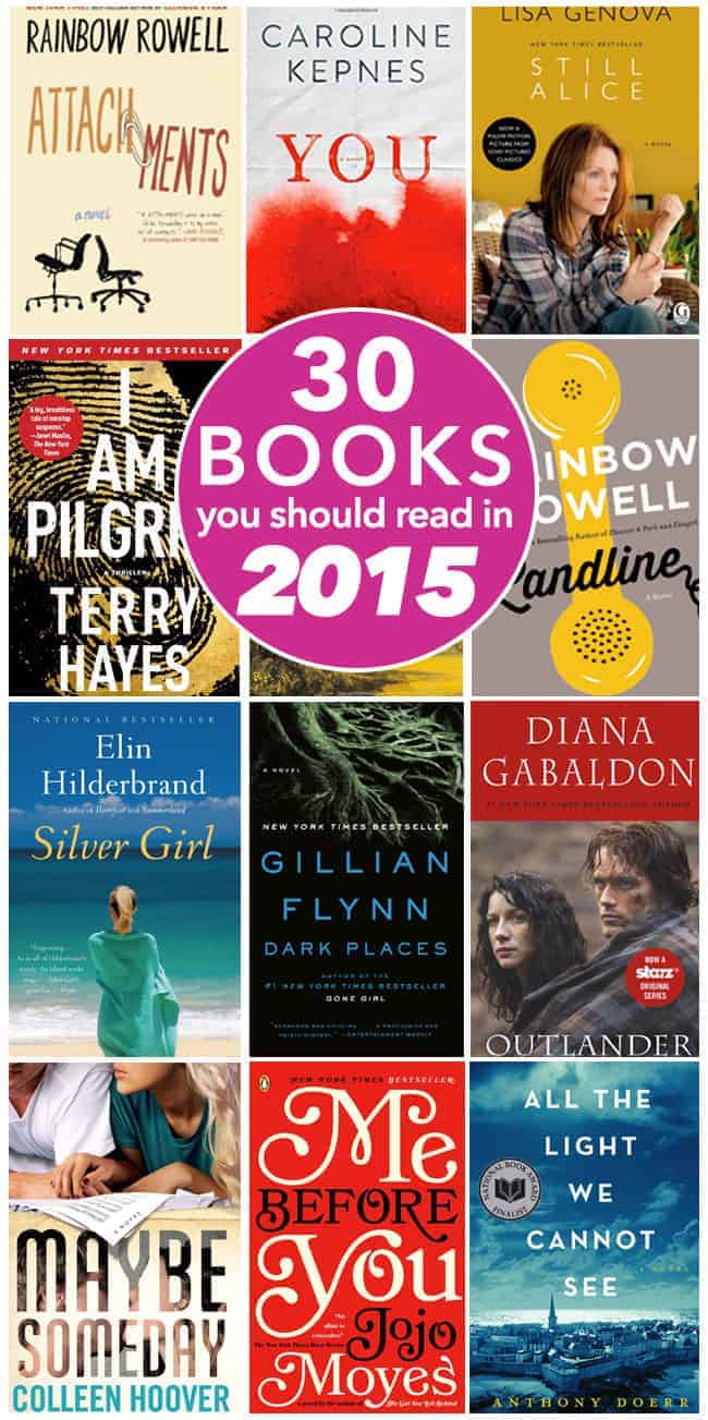 30 Books You Should Read in 2015 - Simply Stacie