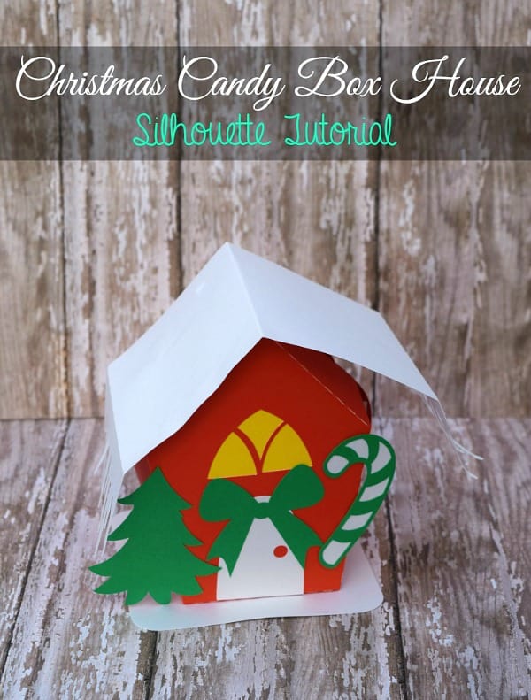 Christmas Candy Box Silhouette Tutorial