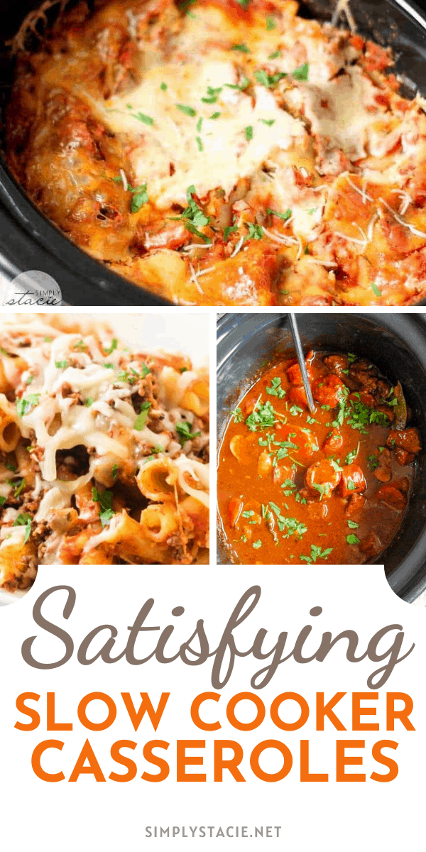 Satisfying Slow Cooker Casseroles - This collection of satisfying slow cooker casseroles is exactly what you need to make your family a delicious meal.