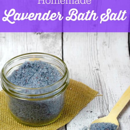 Homemade Lavender Bath Salt