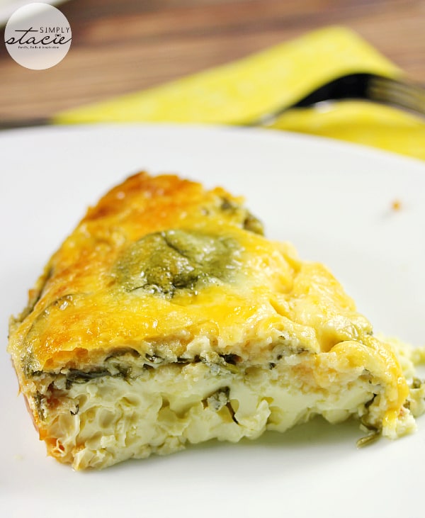 Slow Cooker Spinach & Feta Quiche Simply Stacie