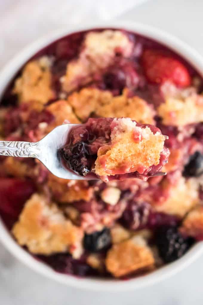 Cake Mix Cobbler