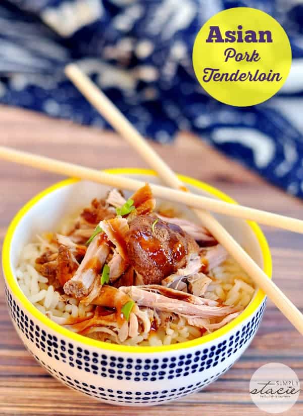 Asian Pork Tenderloin - Let your slow cooker do the work for this delicious pork recipe! The ginger glaze with lime juice and brown sugar makes this dish better than the rest.