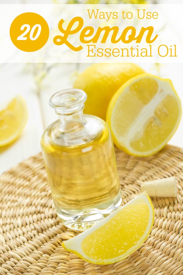 20 Ways to Use Lemon Essential Oil - practical uses to help you in your home and health!