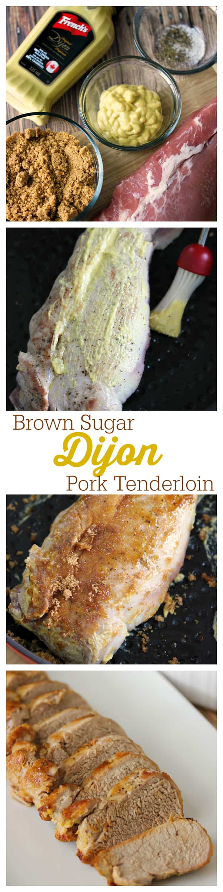 Brown Sugar Dijon Pork Tenderloin - A simple and memorable recipe for Brown Sugar Dijon Pork Tenderloin. Just two simple ingredients to create a meal your family will rave about!