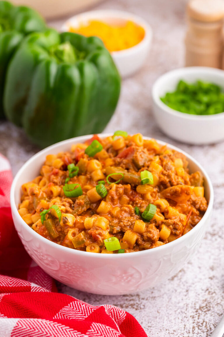 One-Pot Unstuffed Pepper Pasta