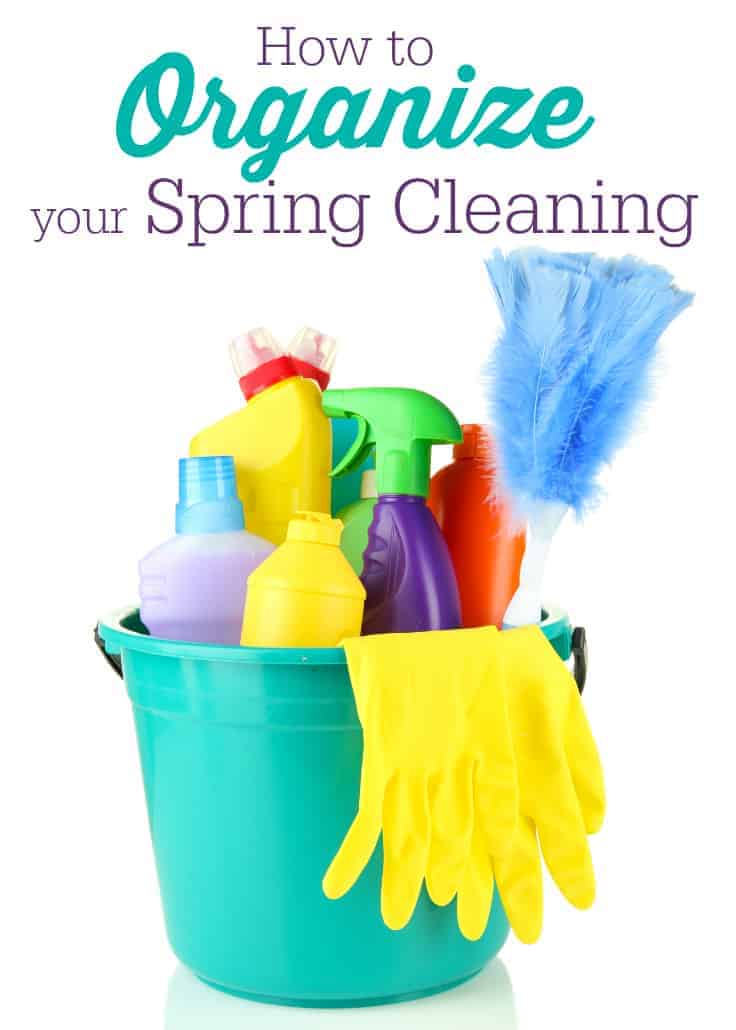 How to Organize Your Spring Cleaning - Simply Stacie