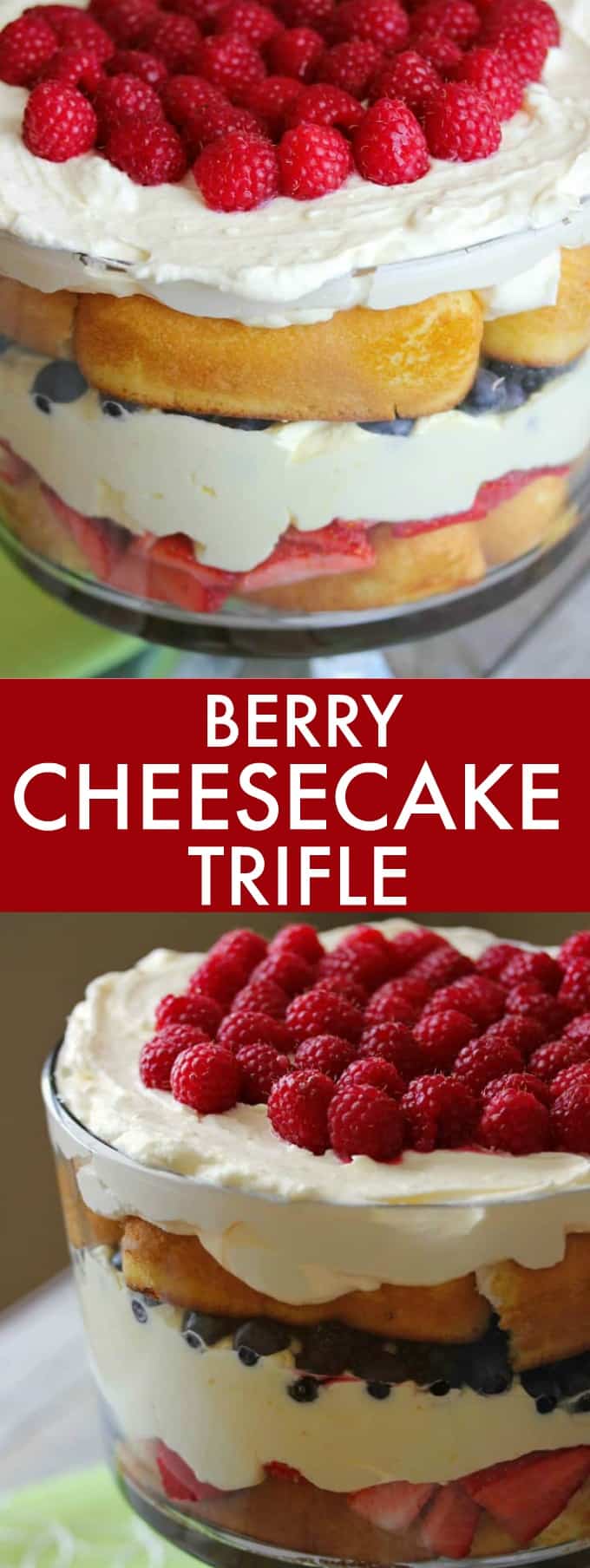 Berry Cheesecake Trifle Simply Stacie