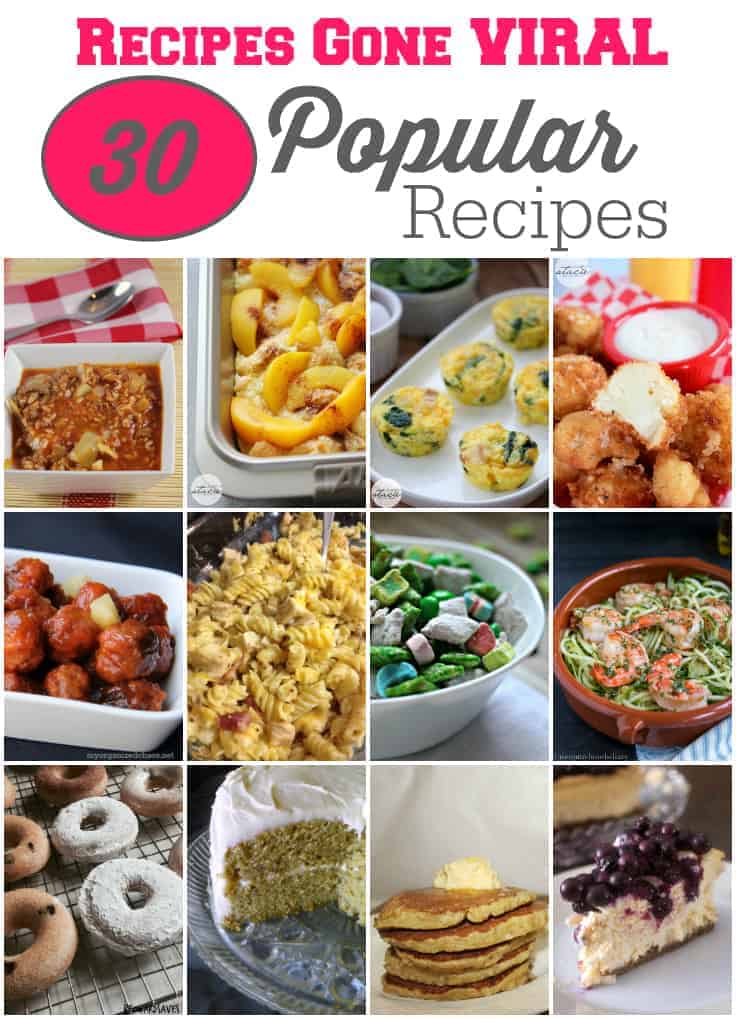 30 popular recipes you need to pin!