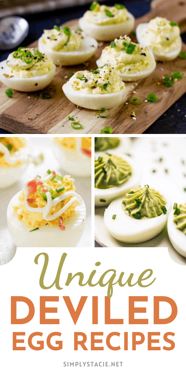 Unique Deviled Egg Recipes - Not your ordinary run-of-the-mill kind of deviled eggs. They are so much more!