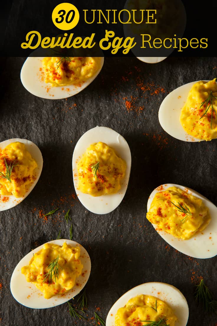 30 unique deviled egg recipes