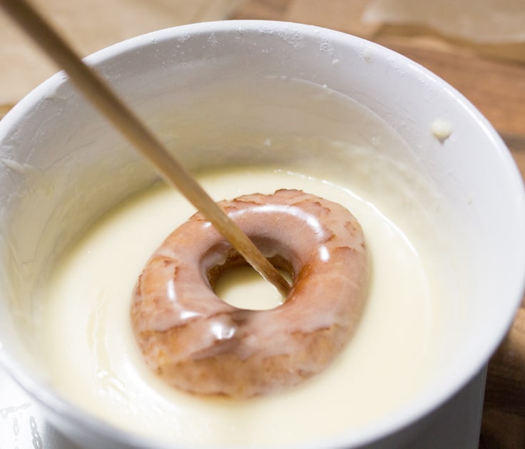 Glazed Donuts - Soft and light, with a glaze that crinkles and melts into your mouth as you take a bite, you’ll find it hard to stop at one.