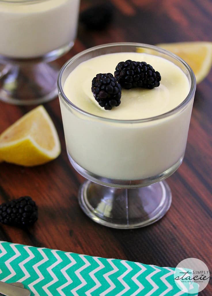 Lemon Cheesecake Mousse - a delightful no-bake dessert made with only three ingredients! Each bite is rich, creamy and packed with flavor!