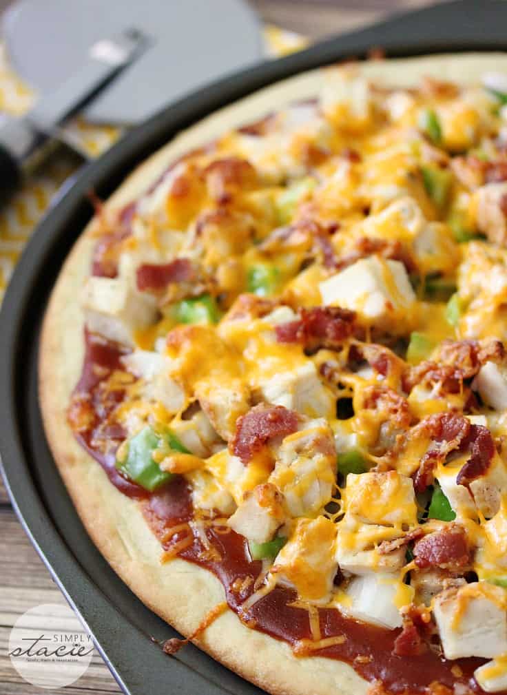 bbq chicken pizza