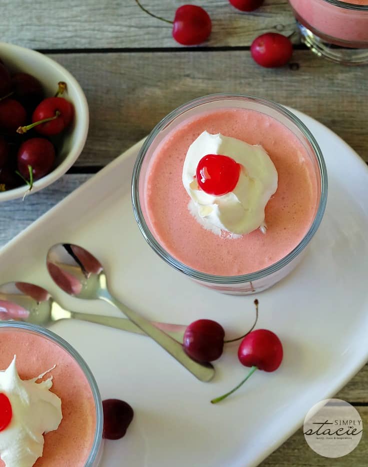 cherry jello whipped cream recipe