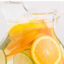 Citrus Bliss Infused Water - This refreshing infused water is the perfect way to amp up plain ol' water. Fresh lemon, lime and orange slices help you stay hydrated and healthy!