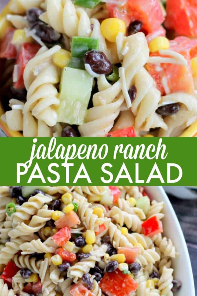Jalapeno Ranch Pasta Salad Simply Stacie