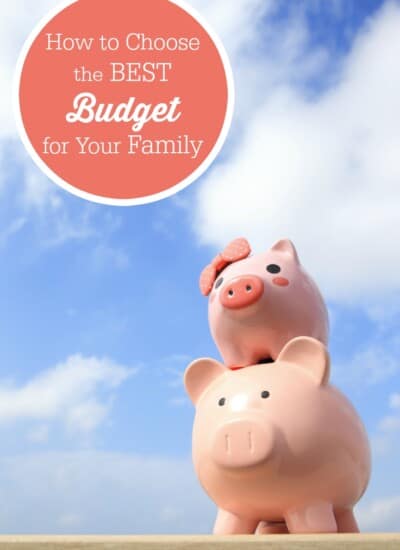 How to Choose the Best Budget for Your Family