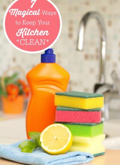 7 Magical Ways To Keep Your Kitchen Clean