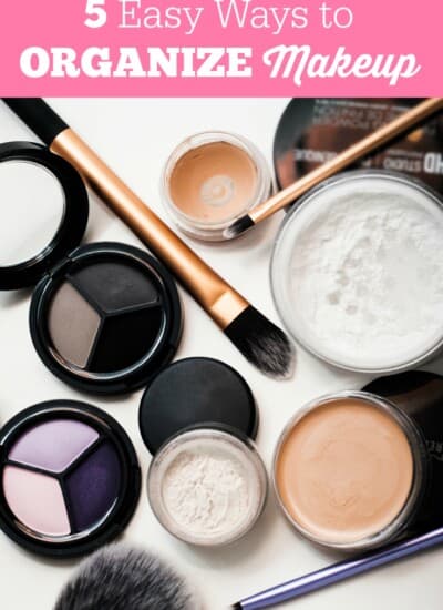 5 Easy Ways to Organize Makeup