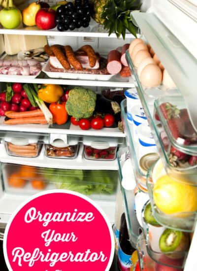 Organize Your Refrigerator in 4 Steps