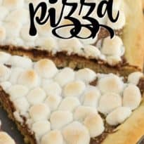 S'mores Pizza - S'mores indoors! Bring the camping to the oven with this graham cracker, chocolate, and marshmallow pizza for a great family night treat.