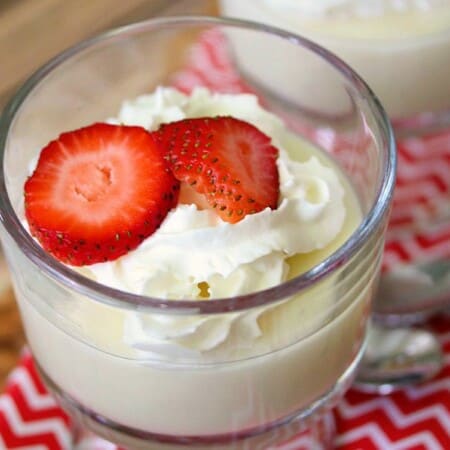 White Chocolate Pudding