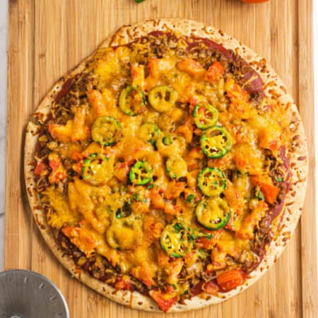 Taco Pizza - A flavour fiesta in your mouth with this delicious recipe!