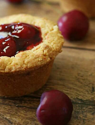 Cherry Cake Cups
