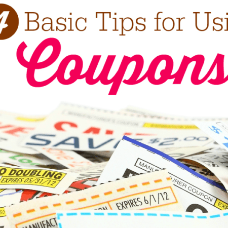 4 Basic Tips for Using Coupons