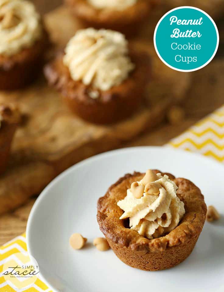 Peanut Butter Cookie Cups Simply Stacie