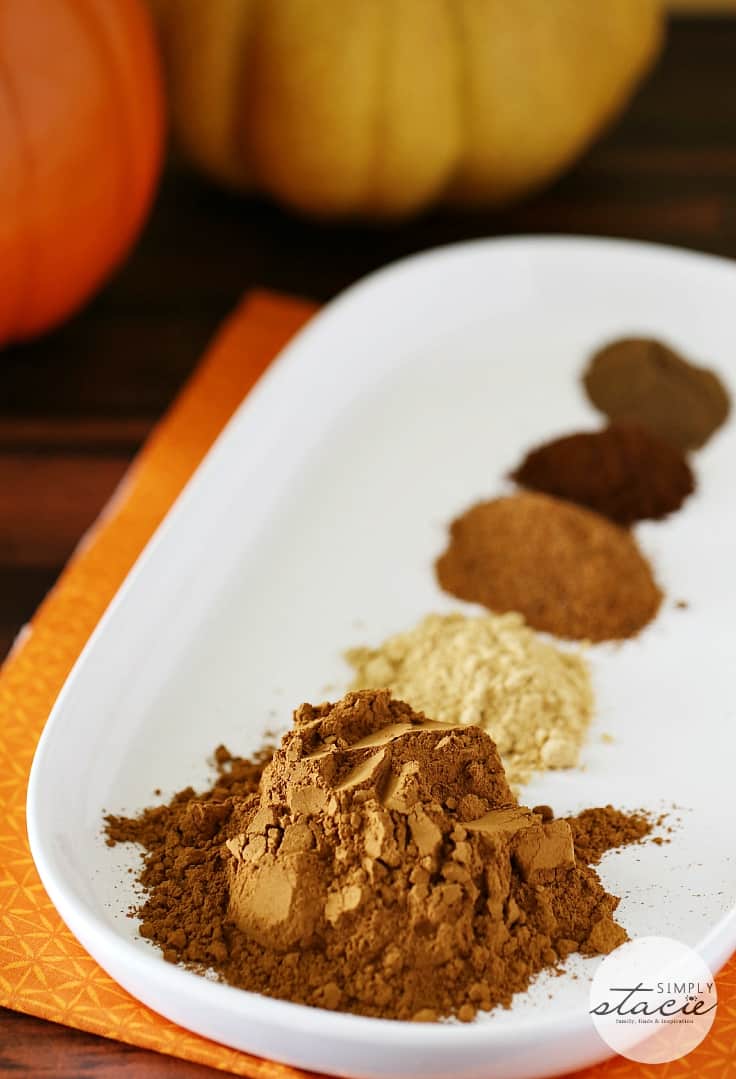 Homemade Pumpkin Pie Spice - Why buy when you can make your own? This homemade pumpkin pie spice recipe is frugal, easy and perfect to flavor your favorite pumpkin desserts!