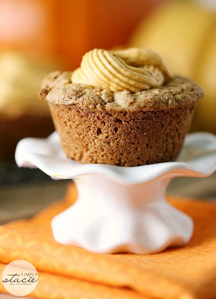 Pumpkin Spice Cake Cups