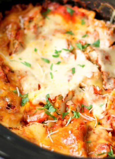 Slow Cooker Lasagna