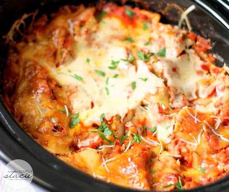 Slow Cooker Lasagna