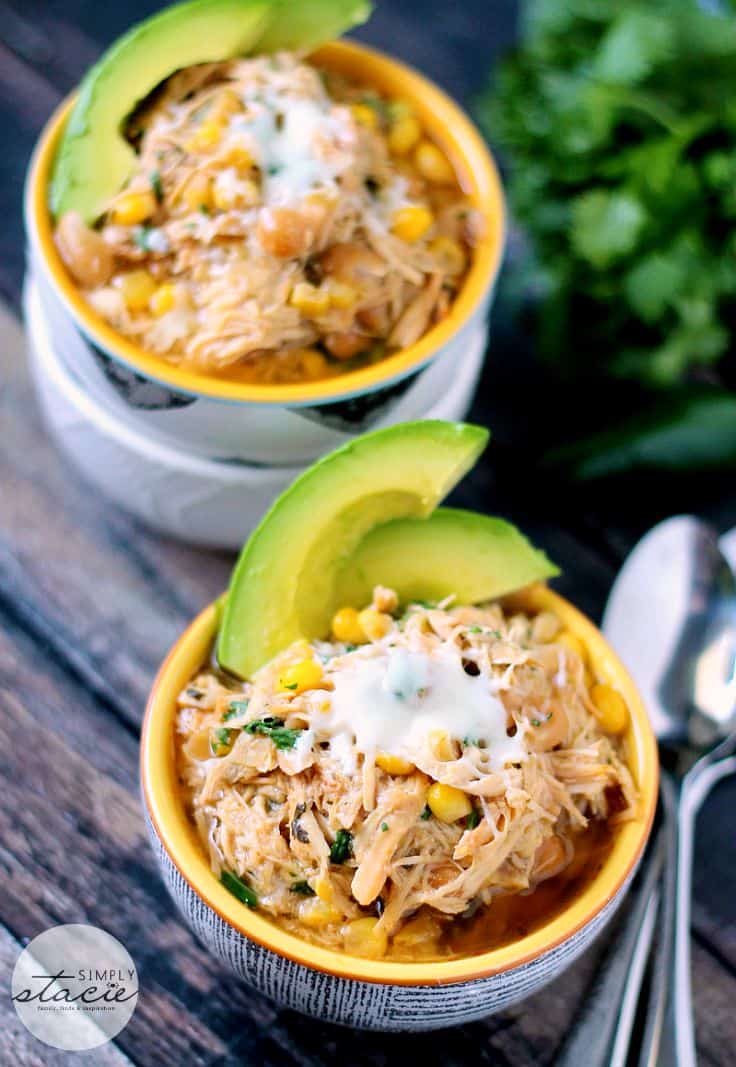 white chicken chili recipe crock pot